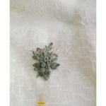 Parsi French knot Hand embroidery Greengrey Suit